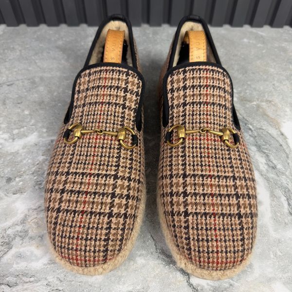 Fria Loafers Brown Tweed