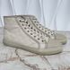 GG Monogram High Sneakers White Ivory Fabric