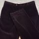 Burgundy Corduroy Straight Fit Pants