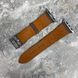 Apple Watch Hermes Gray Textured Epsom Leather H Diagonal 44 mm