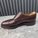 William класичне взуття монк коричневі шкіряні з Cap Toe 3997 фото 3