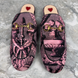 Princetown ST Romain Horsebit Satin Mule Pink Textile