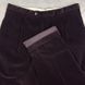 Burgundy Corduroy Straight Fit Pants