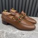 Gucci Quentin Horsebit Web Loafers Black Leather 3968 фото 3