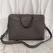 Porte-Documents Jour Damier Business Bag сумка для ноутбука коричнева шкіряна 3439 фото 1