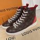 Stellar Monogram Sneaker Brown Canvas