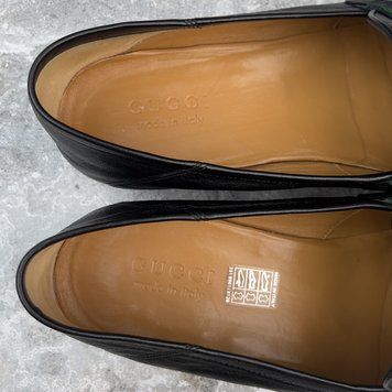 Brixton Web Horsebit Loafers Black Leather
