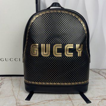 Sega backpack Black Leather