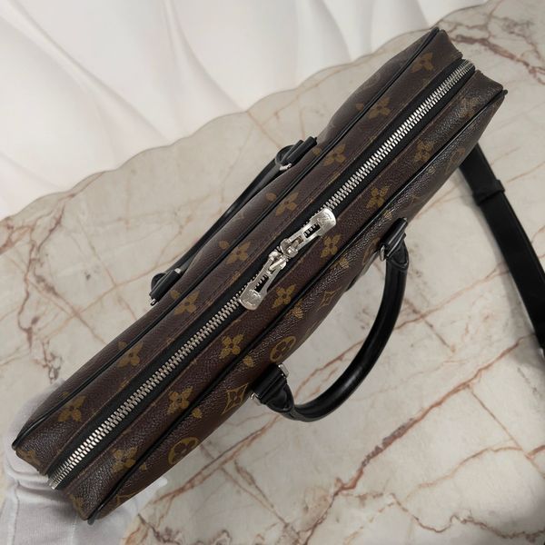 Porte-Documents Voyage PM Monogram Macassar Briefcase Business Bag