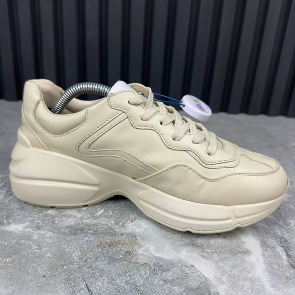 Rhyton Sneaker Donald Duck Printed Beige Leather