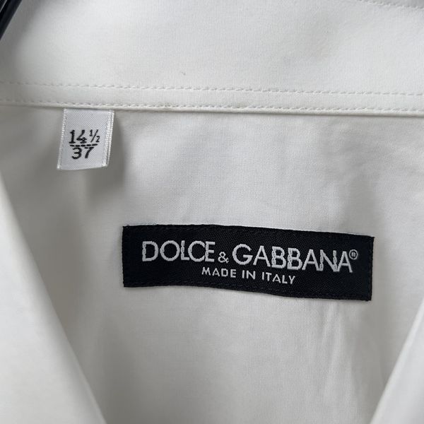 Dress Shirt White Cotton