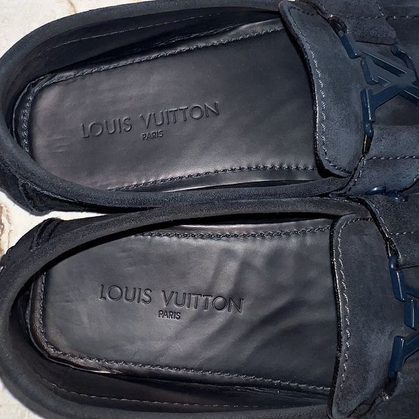 Monte Carlo Moccasins Blue Suede