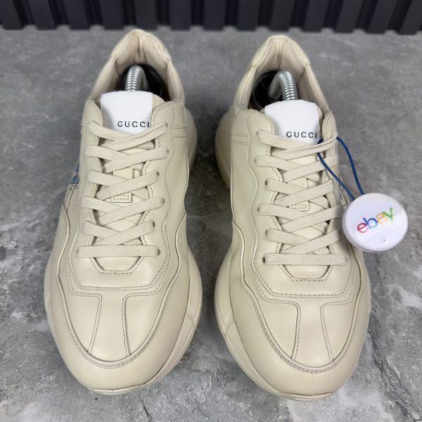 Rhyton Sneaker Donald Duck Printed Beige Leather