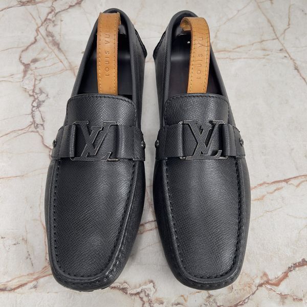 Monte Carlo Moccasins Gray Taiga Leather