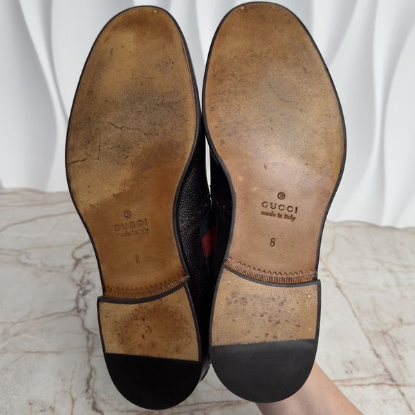 Web Wingtip Perforated Dress Shoes Derby Brown Grain Leather