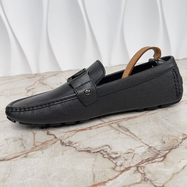 Monte Carlo Moccasins Gray Taiga Leather