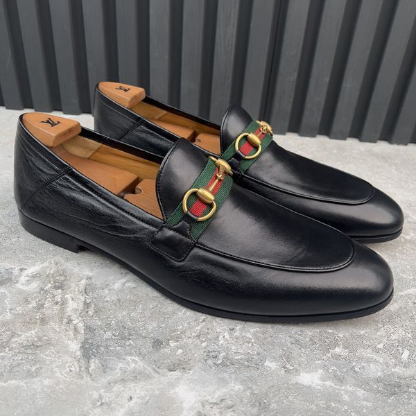 Brixton Web Horsebit лофери чорні шкіряні 3930 фото
