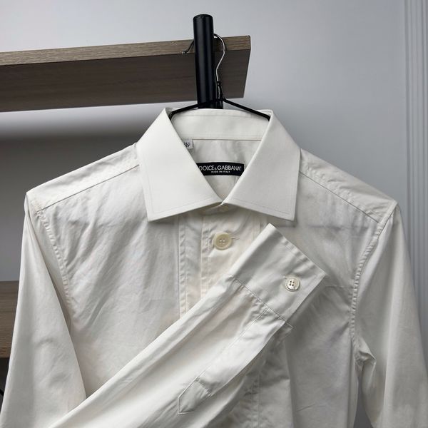 Dress Shirt White Cotton