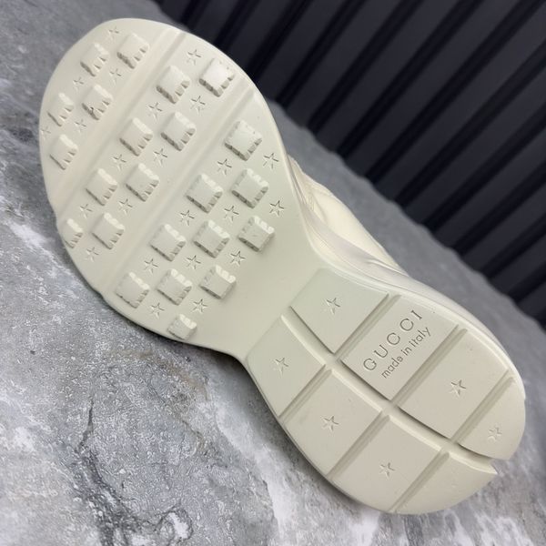 Rhyton Sneaker Donald Duck Printed Beige Leather