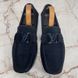 Monte Carlo Moccasins Blue Suede