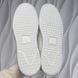 Frontrow Sneakers Slip On White Crocodile Embossed Leather