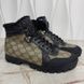 GG Canvas Boots Beige