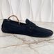 Monte Carlo Moccasins Blue Suede