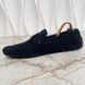 Monte Carlo Moccasins Blue Suede