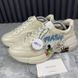 Rhyton Sneaker Donald Duck Printed Beige Leather
