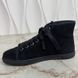 High Top Sneakers LV Logo Perforated Suede