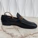 Jordaan Horsebit Web Loafer Black Grain Leather