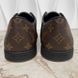 Line Up Sneaker Monogram Canvas Black Leather
