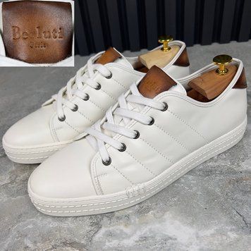 Playfield Sneakers White Leather
