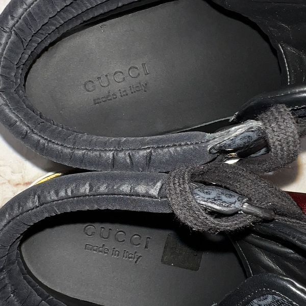 Ace Web Supreme Sneakers Gray Leather