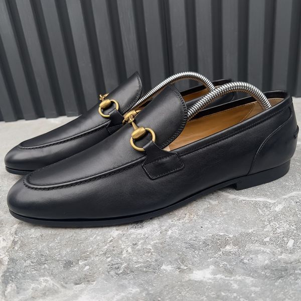 Jordaan Horsebit Loafers Black Leather