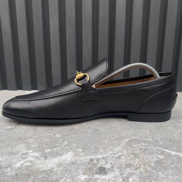 Jordaan Horsebit Loafers Black Leather