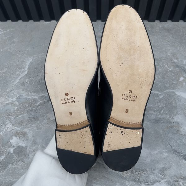 Jordaan Horsebit Loafers Black Leather