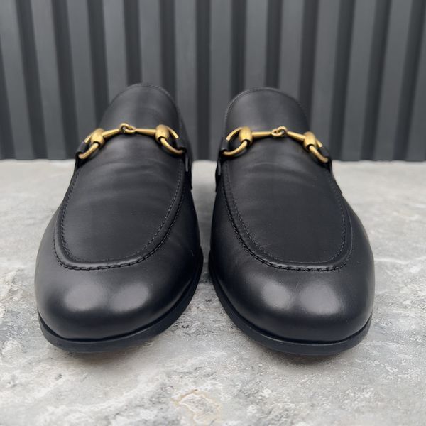 Jordaan Horsebit Loafers Black Leather