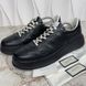 Chunky GG Logo Sneakers Black Leather