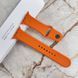 Apple Silicone Orange watch band 44 MM