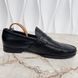 Outline Penny Damier Infini Loafers Black Leather