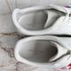 Luxembourg Sneakers Monogram Print Logo White Leather