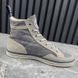 Resort Logo CC Sneakers Beige Blue Suede Denim