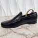 Outline Penny Damier Infini Loafers Black Leather