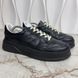 Chunky Platform GG Embossed Monogram Sneaker Black Leather