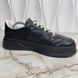 Chunky Platform GG Embossed Monogram Sneaker Black Leather
