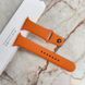 Apple Silicone Orange watch band 44 MM