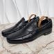 Outline Penny Damier Infini Loafers Black Leather