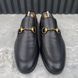 Jordaan Horsebit Loafers Black Leather