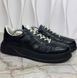 Chunky GG Logo Sneakers Black Leather